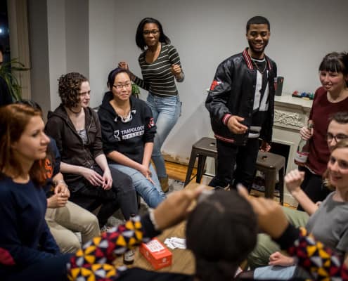 Trapology Escape Room Boston Team Building Game night fun