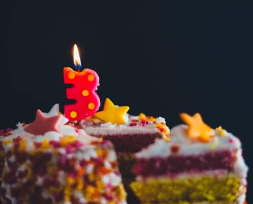 A delicious cake for Trapology as it turns 3!